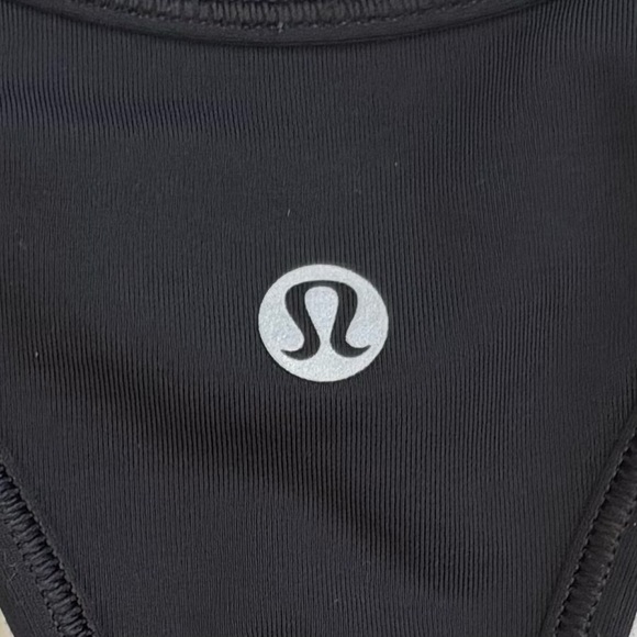 LULULEMON Black Ruche of Adrenaline Tank Top Racerback Size 12 - Picture 5 of 8